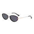 thumbnail image 2 of Polarized Sunglasses for Women, Oval Frame UV400 Protection, Lightweight TR90 Metal Fashion Sunglasses, Stylish Eyewear for Daily Wear, 2 of 9