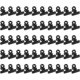 thumbnail image 1 of 50 Pieces Hinged Metal Clips Strong Feather Black Bulldog Clip 22mm Metal Clips Small Paper Clip For Files Food Bags Photo, 1 of 5