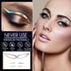 thumbnail image 2 of De Pegatinas Para Delineador De Ojos, Maquillaje De Ojos De Gato, Autoadhesivas, Coloridas Tiras Para Párpados, Pegatinas Para Delineador De Ojos 4 Hojas Inevent HA037754-00, 2 of 6