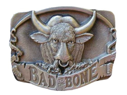 bone belt buckle