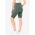 thumbnail image 3 of Woman Within Plus Size Stretch Cotton Pocket Bike Short, 3 of 5