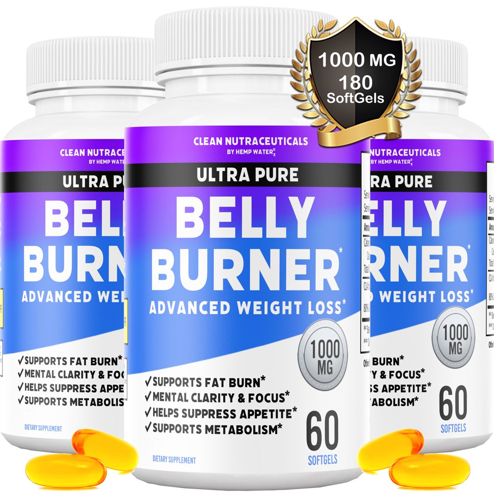Belly Fat Burner Pills CLA Conjugated Linoleic Acid Softgels Slim