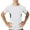 White, variant on White T Shirts Plain White Tshirt Men Men's Compression Shirts Short Sleeve Athletic Workout Shirt Rash Guard Base Layer Running Gym Undershirt Gear