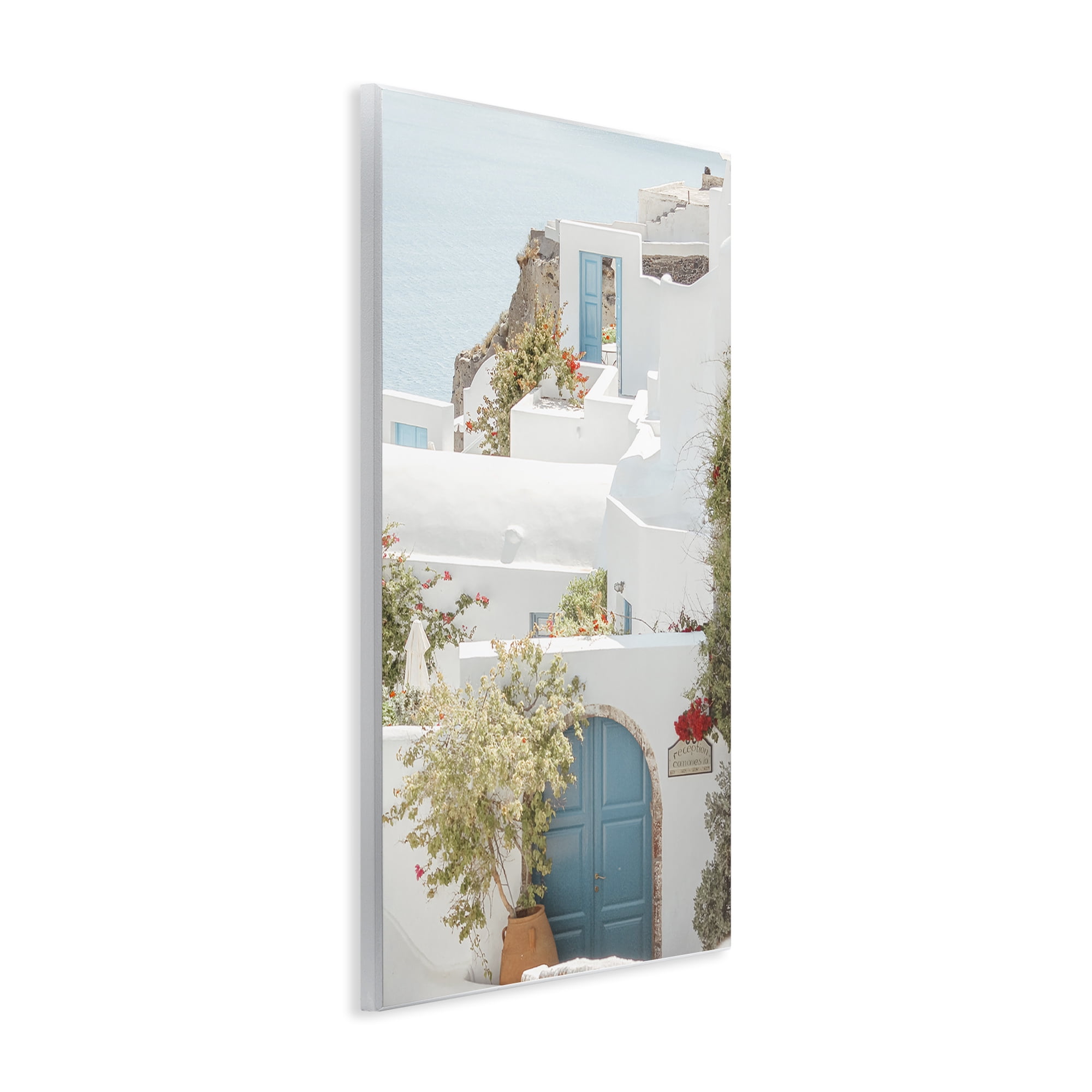 Stupell Industries Coastal Town Doorways Town & City Photography Unframed Art Print Wall Art, 13 x 19