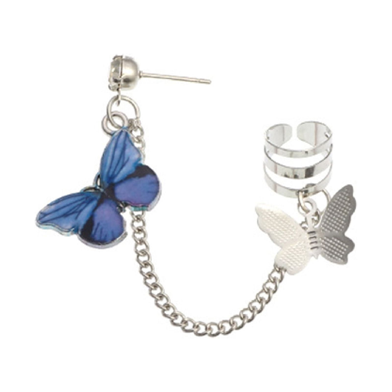 Cheap 17KM 9Pairs/Set Cute Cherry Earrings Set For Women Gold Map Snake  Animals Dangle Earrings Lock Butterfly Earrings 2021 Jewelry