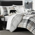 thumbnail image 3 of Normandy Plaid Black Comforter Set by Eddie Bauer, 3 of 4