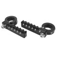 thumbnail image 4 of Motorcycle Foot Board, Highway Peg Mounting Kit Nonslip Rustproof  For 22 25 28mm Engine Guard Bar, 4 of 8