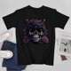 thumbnail image 4 of Skull and Flower T-shirt Halloween T-shirt Aesthetics T-shirt Mexican T-shirt Trendy shirt, 4 of 5