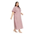 thumbnail image 2 of Oussum Cotton Kaftan For Women Plus Size Holiday Casual Beach Caftan, 2 of 6