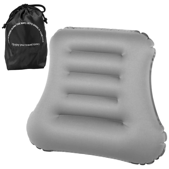 Inflatable Lumbar Pillow Ergonomic Inflatable Back Support Lightweight Lumbar Support Pillow for Home Office Car Traveling