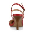 thumbnail image 3 of Journee Womens Scipio Crossover Ankle Strap Pointed Toe Pumps, Widths Available, 3 of 9