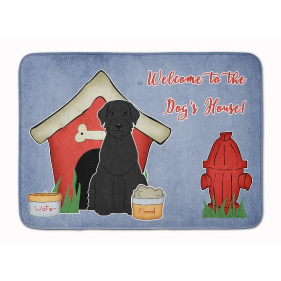 Dog House Collection Giant Schnauzer Machine Washable Memory Foam Mat