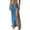 C-Sky Blue211, variant on Crochet Coverups For Women Beach Vacation Fishnet See Through Tie Side Bathing Suit Cover Up Maxi Skirt Versatile Beachwear