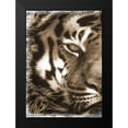 thumbnail image 2 of Lewis, Sheldon 11x14 Black Modern Framed Museum Art Print Titled - Tiger Claw 1, 2 of 5