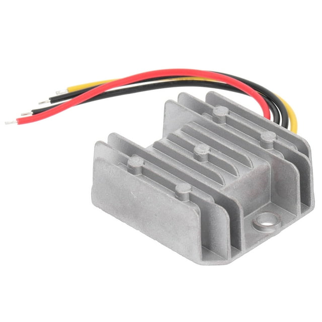 DC/DC Power Supply Waterproof 12V To 24V Power Converter Regulator Dustproof For Car Car Audio