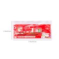 thumbnail image 3 of Hxlamzoo Christmas Themed Stationery Set with Transparent PVC Pouch - 5-Piece Festive Pencil Kit Includes Eraser, Sharpener & Ruler, Holiday Gift for Students & Office Use, 3 of 4
