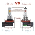 thumbnail image 2 of Bombillas LED antiniebla yuxing H8 H11 3030SMD 1800LM 6000K luz blanca, 2 of 5