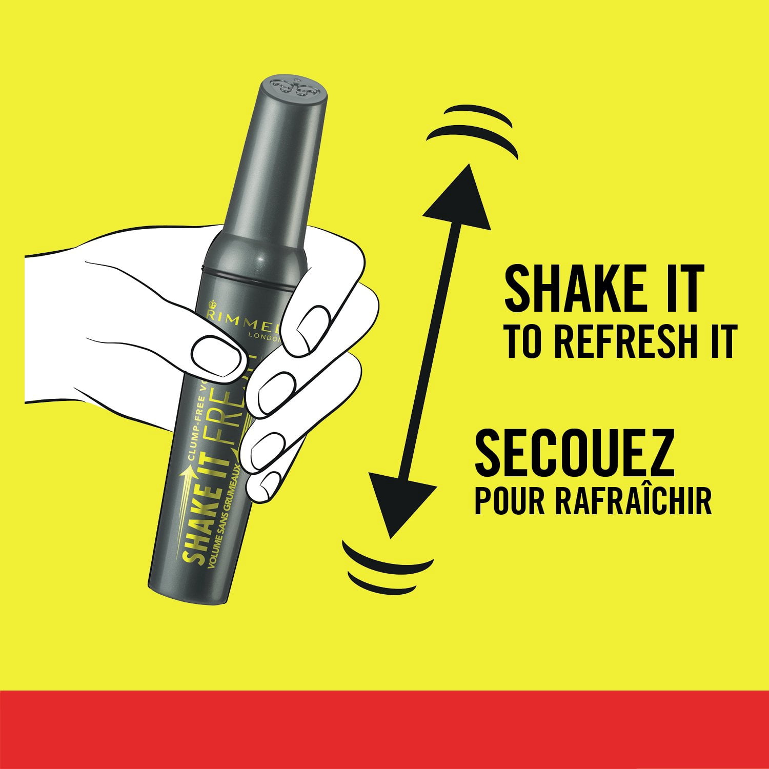 Rimmel Shake it Fresh Mascara, Black