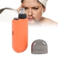 thumbnail image 5 of Riousery Electric Nose Hair Trimmer for Men & Women, Rechargeable Portable Travel Size Painless Hair Clipper Device, Orange, 5 of 9