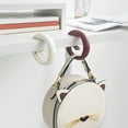 thumbnail image 6 of Portable Foldable Purse Hanger Non-Slip Table Hook For Handbags Backpacks Pouches And Other Bags, Lightweight Compact Design With Strong Buckle Foldable Mechanism And Anti-Skid, 6 of 6