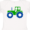 thumbnail image 4 of Inktastic Cute Green Tractor Boys or Girls Long Sleeve Baby Bodysuit, 4 of 5