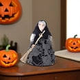 thumbnail image 5 of Halloween Decor Handmade Kitchen Witch Doll, Vintage Cloth Folk Art Figurine, Kitchen Witch Home Decor, Whimsical Halloween Tabletop Ornament, Unique Gift for Cooking Lovers Mom or Friend Style A, 5 of 6