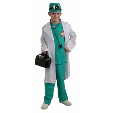 Halloween Child Chief Surgeon Costume