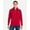 Classic Red/ Carbon, variant on CORE365 CE404 Men's Market Snag Protect Mesh Colorblock Quarter-Zip Pullover-BLACK/ CARBON-2XL