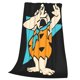 thumbnail image 3 of Mantas supersuaves de Los Picapiedra para adultos, manta ligera y lavable para sofá, cama, oficina, mantas de felpa cálidas para todas las estaciones, manta de microfibra ultra suave, 3 of 8