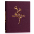 thumbnail image 1 of Grandma Life Story Journal Lanpn, de lino, tapa dura, más de 260 mensajes, 1 of 6