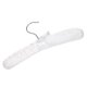 thumbnail image 3 of 5pcs luxury satin padded children's clothes garment hangers for kids - white, 3 of 5