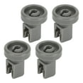 thumbnail image 4 of Dishwasher Lower Rack, 25mm / 1in Diameter Dishwasher Wheel Part PP Replacement Part  For Kitchen For Restaurant, 4 of 8
