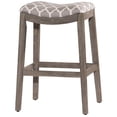 thumbnail image 1 of Hillsdale Sorella 26" Upholstered Counter Stool in Gray, 1 of 2