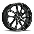 thumbnail image 2 of 18" Black With Diamond Cut Face Gyro 438 Wheel by Ultra Wheel 438-8866U+40, 2 of 2