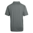thumbnail image 3 of Men's Cutter & Buck Gray Fort Wayne TinCaps Big & Tall Prospect Textured Stretch Polo, 3 of 3