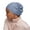 Blue, variant on Women's Adjustable Tie-Back Under Cap Soft Modal Stretch Base Hat for Hijab Breathable Ruched Head Cover Wine One Size