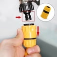 thumbnail image 1 of SuoKom Quick-Connect Garden Hose Adapter, 1/2 Inch Set for Garden Hoses & Spray Nozzles, 1 of 9
