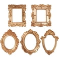 thumbnail image 1 of MasteelfCA 5Pcs Retro Picture Frame Jewelry Display Frame Resin Photo Holder Home Decoration, 1 of 8