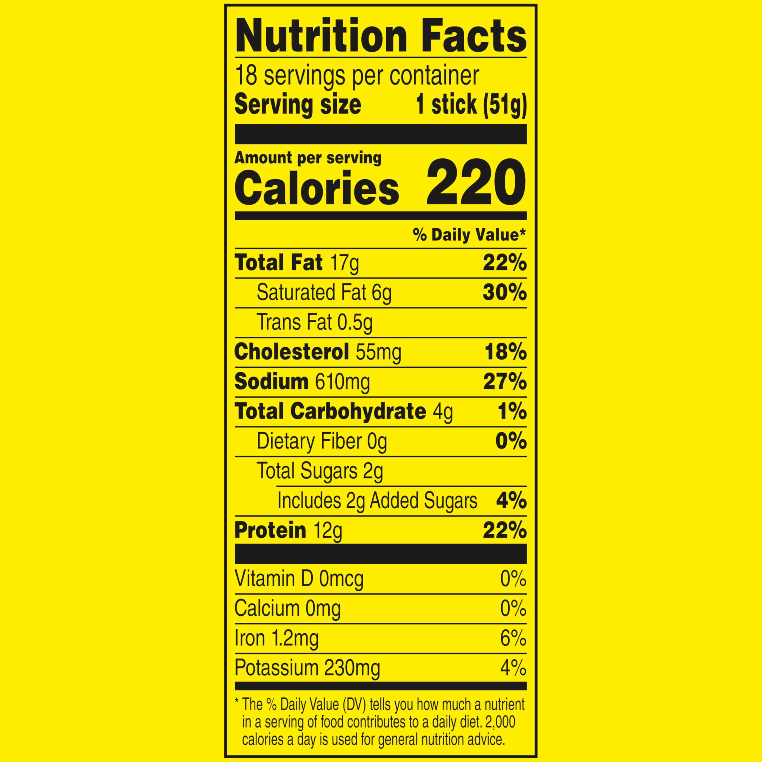 Slim Jim Smoked Meat Sticks, Deli Style Original Flavor, 12g Protein Per Stick, 1.8 oz. (18-ct)