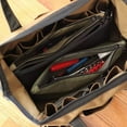 thumbnail image 2 of Heavy Duty Oxford Cloth Electrician Tool Bag With Large Capacity Zippered Tool, 2 of 11