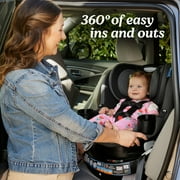 Graco EasyTurn 360 2-in-1 Convertible Car Seat, Cyran, Black