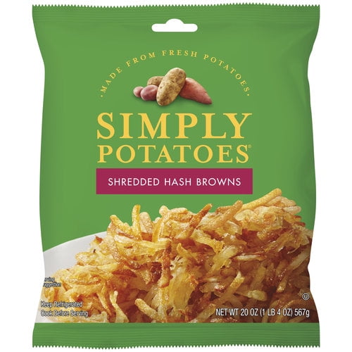 Crystal Farms Simply Potatoes Shredded Hash Browns 20 Oz