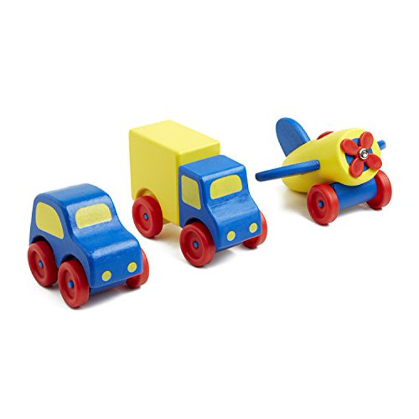 melissa and doug wooden stamp set vehicles