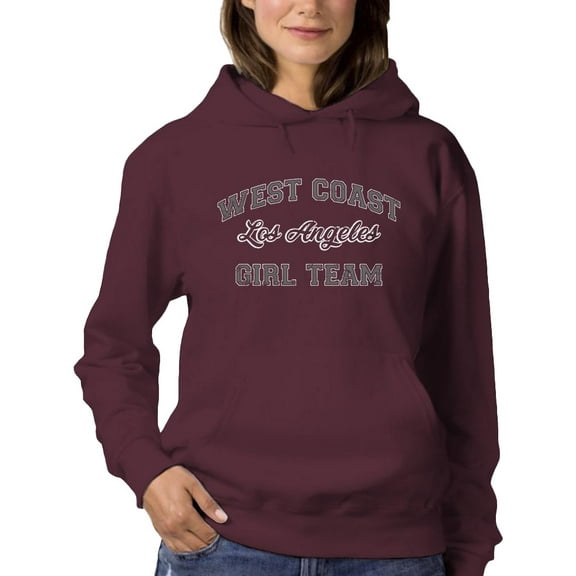 West Coast Girl Team Hoodie Women -Image by Shutterstock, Female x-Large
