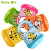 1pcs Portable Detachable Waterproof Toddlers Baby Bibs w/ Big Pocket BPA Free Easily Clean Comfortable 5 Colors