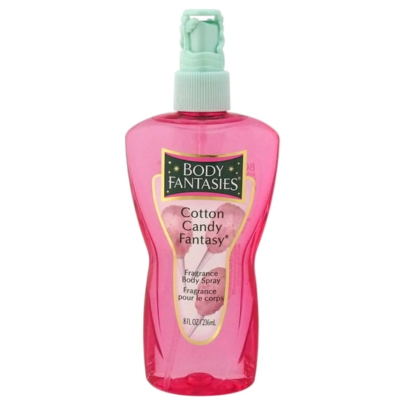 Cotton Candy Fragrance Body Spray by Body Fantasies for Women - 8 oz Body Spray