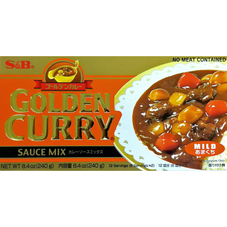 S&B Golden Curry Sauce Mix - Mild