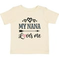 thumbnail image 3 of Inktastic My Nana Grandma Loves Me Girls Girls Baby T-Shirt, 3 of 5