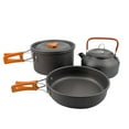 thumbnail image 1 of Picnic Camping Cookware Ultra-Light Portable Outdoor Water Kettle Pan Pot, 1 of 6