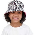 thumbnail image 2 of Addie & Tate Unisex Pink Reversible Bucket Hat for Kids 3-6 Years Old, 2 of 6